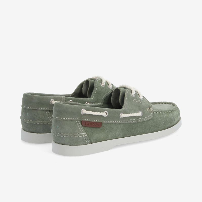 SHORE BOAT M - SUEDE - VERT